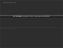 Tablet Screenshot of beam-traxx.de